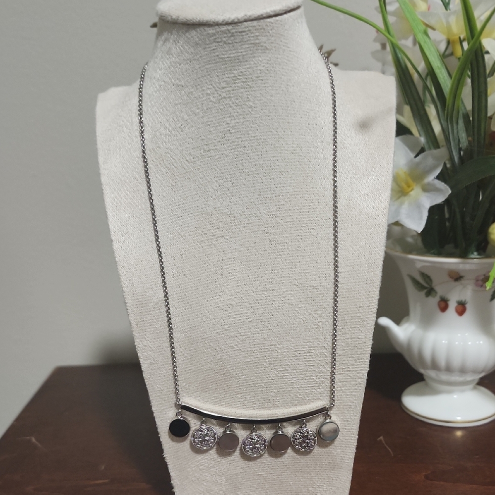 RW&CO. Silver Tone Necklace